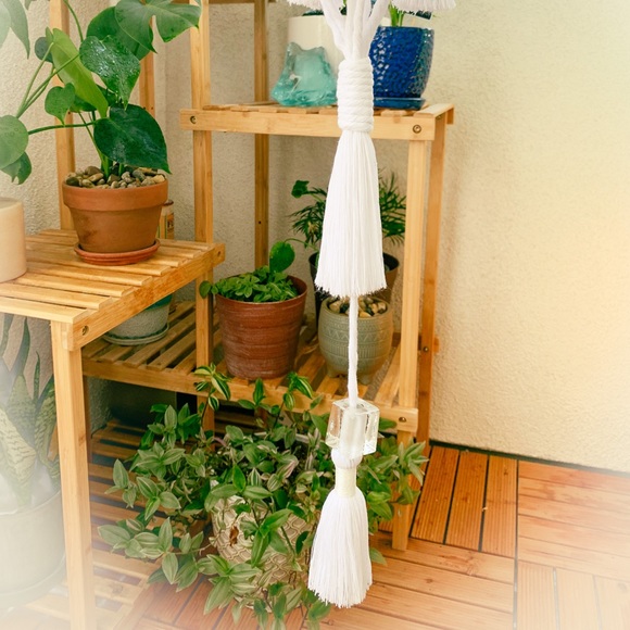 Alpine Macrame Two Pot Planter - Picture 8 of 10